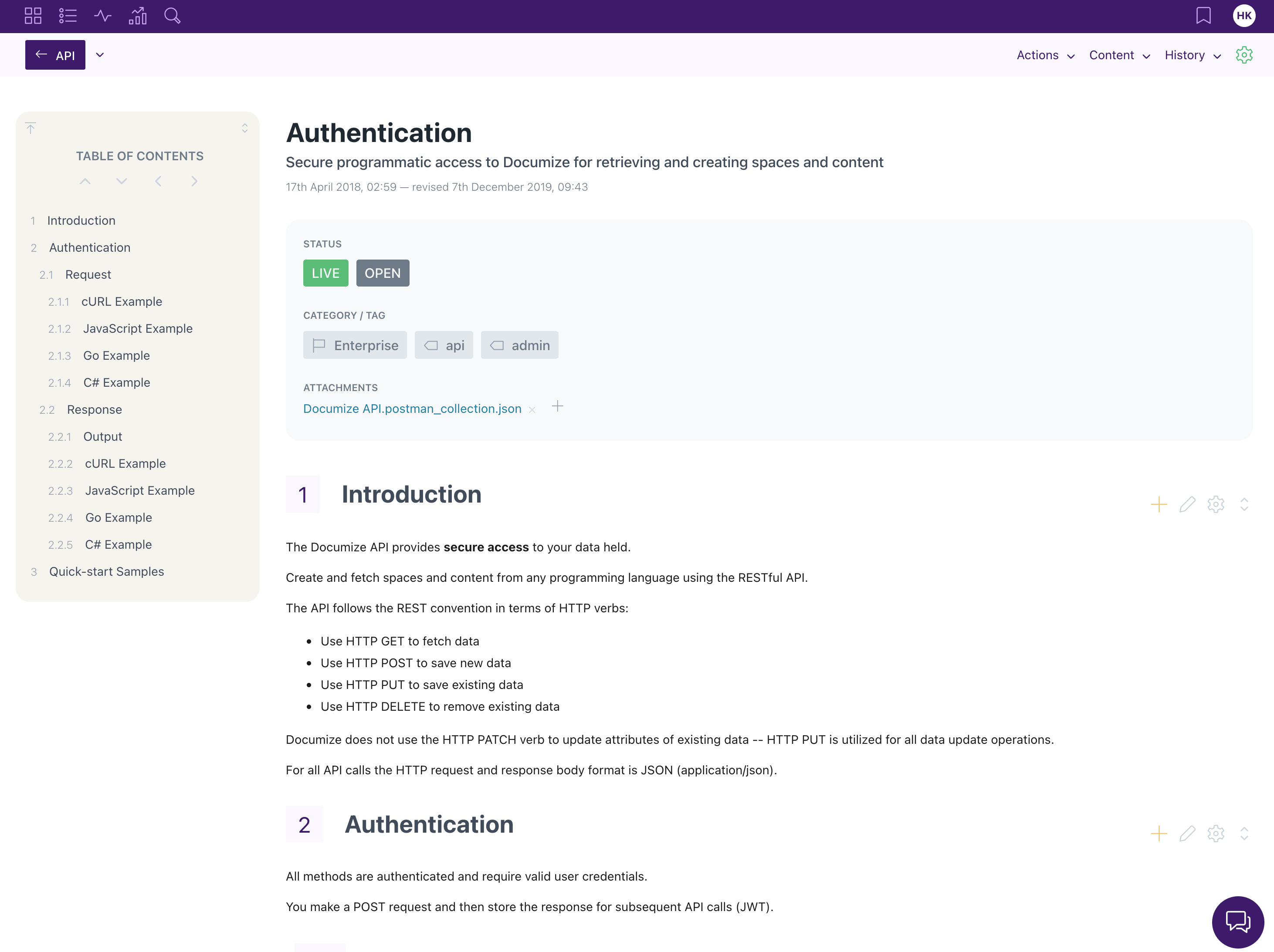 Approvals, Revisions & Lifecycle